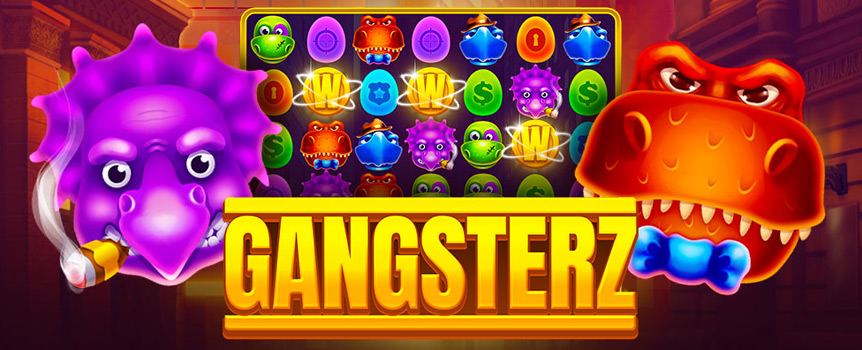 Start playing the Gangsterz online slot at Joe Fortune today and see if you and your crew can take down the game’s top prize, which is a giant 12,000x your bet.